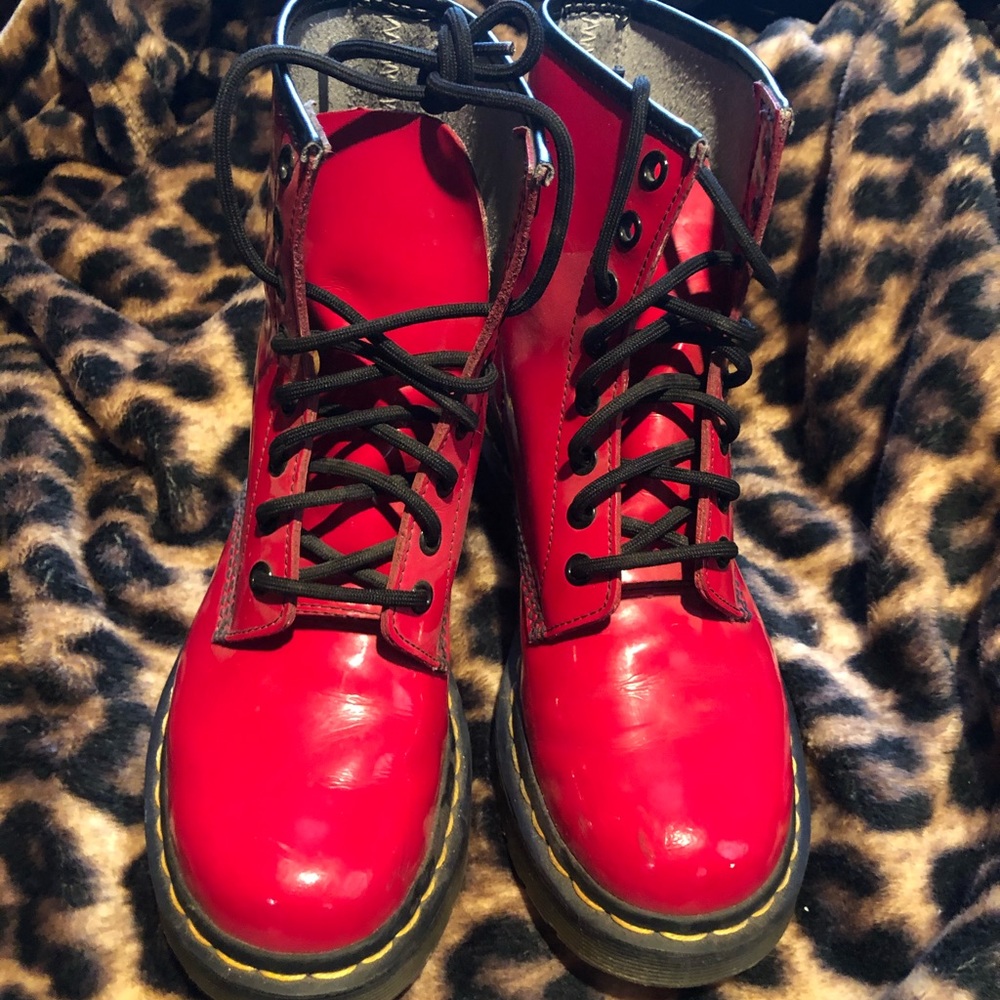 Red Doc Martens